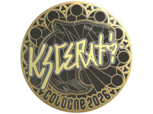 Sticker | KSCERATO (Gold) | Cologne 2026