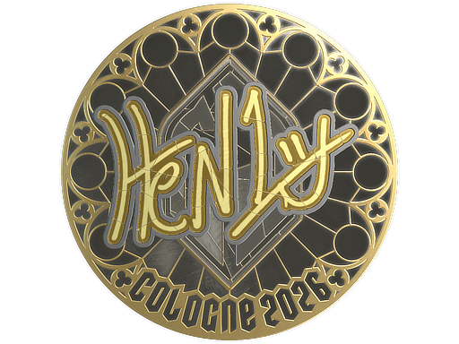 Sticker | HEN1 (Gold) | Cologne 2026