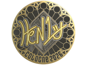 Sticker | HEN1 (Gold) | Cologne 2026