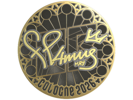 Sticker | FL4MUS (Gold) | Cologne 2026