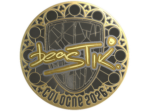 Sticker | beastik (Gold) | Cologne 2026