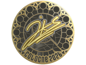 Sticker | jks (Gold) | Cologne 2026
