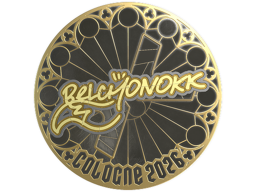 Sticker | BELCHONOKK (Gold) | Cologne 2026