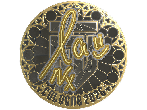 Sticker | lauNX (Gold) | Cologne 2026