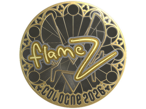Sticker | FlameZ (Gold) | Cologne 2026
