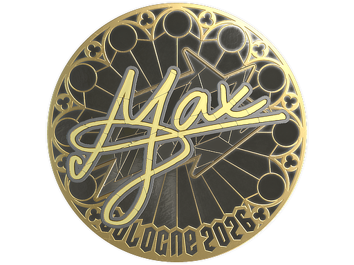 Sticker | max (Gold) | Cologne 2026