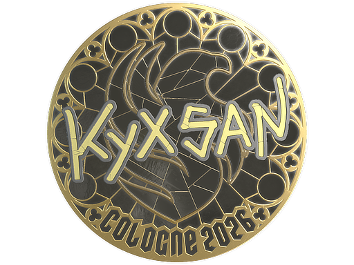 Sticker | kyxsan (Gold) | Cologne 2026