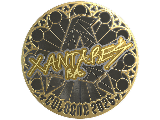 Sticker | XANTARES (Gold) | Cologne 2026