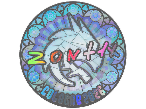 Sticker | zont1x (Holo) | Cologne 2026