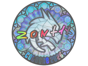 Sticker | zont1x (Holo) | Cologne 2026