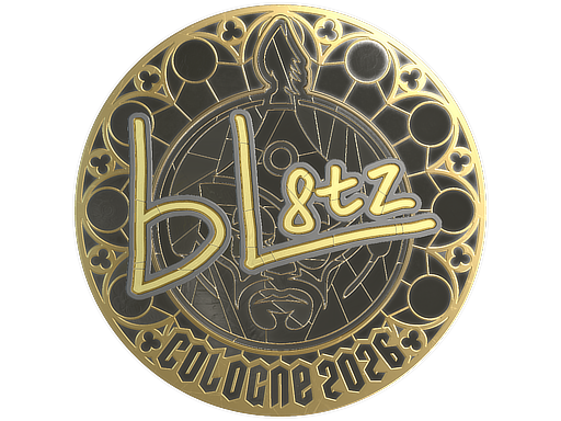 Sticker | bLitz (Gold) | Cologne 2026