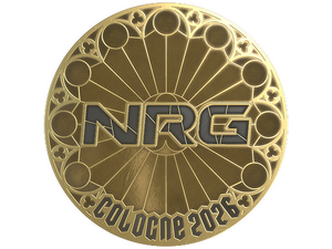 Sticker | NRG (Gold) | Cologne 2026