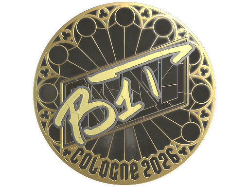Sticker | b1t (Gold) | Cologne 2026