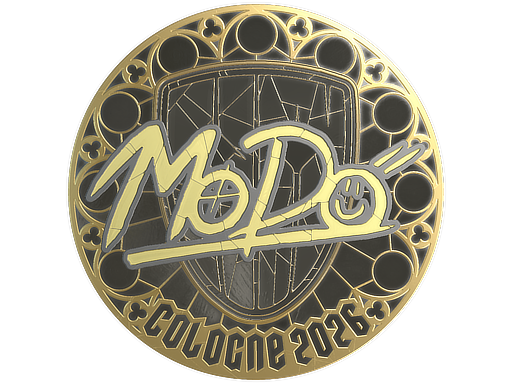 Sticker | MoDo (Gold) | Cologne 2026