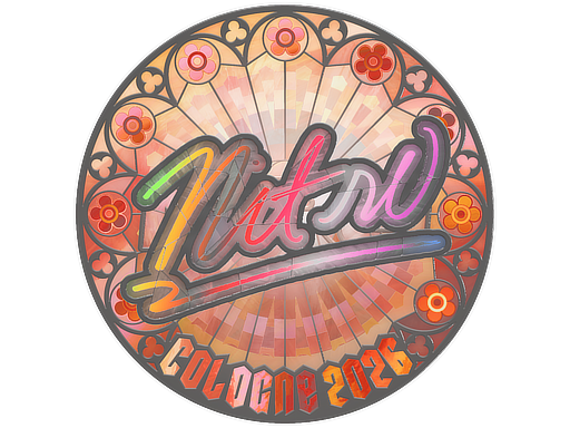 Sticker | nitr0 (Holo) | Cologne 2026
