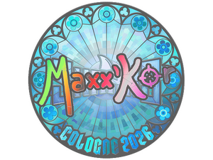 Sticker | maxxkor (Holo) | Cologne 2026