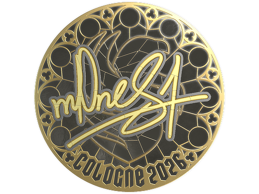 Sticker | m0NESY (Gold) | Cologne 2026