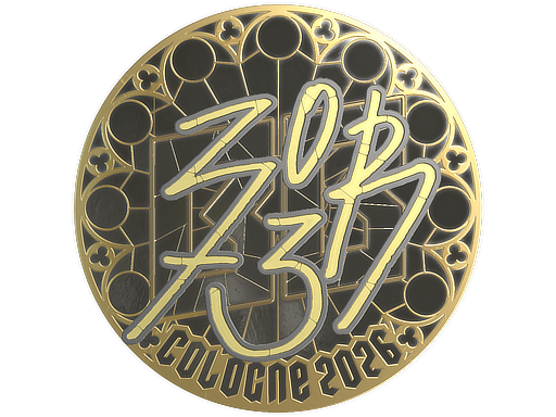 Sticker | zorte (Gold) | Cologne 2026