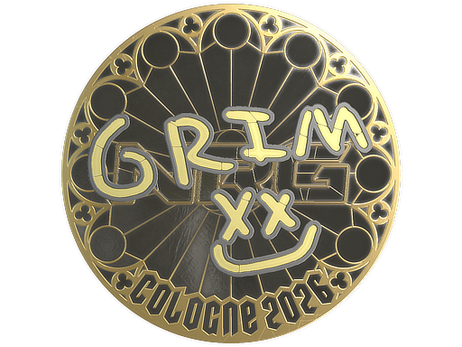 Sticker | Grim (Gold) | Cologne 2026