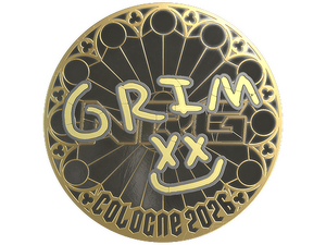 Sticker | Grim (Gold) | Cologne 2026
