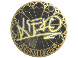 Sticker | xiELO (Gold) | Cologne 2026