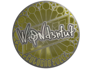 Sticker | w0nderful (Foil) | Cologne 2026