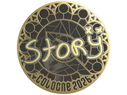 Sticker | story (Gold) | Cologne 2026