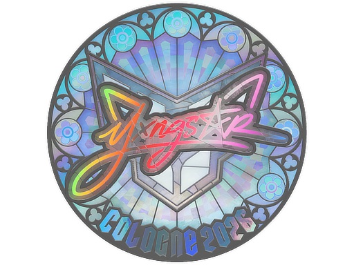 Sticker | yxngstxr (Holo) | Cologne 2026