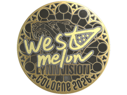 Sticker | westmelon (Gold) | Cologne 2026
