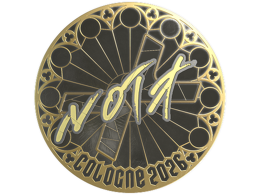 Sticker | nota (Gold) | Cologne 2026