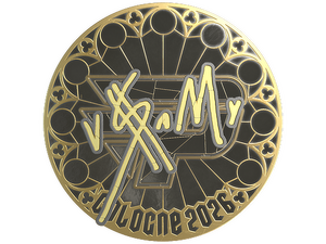 Sticker | v$m (Gold) | Cologne 2026