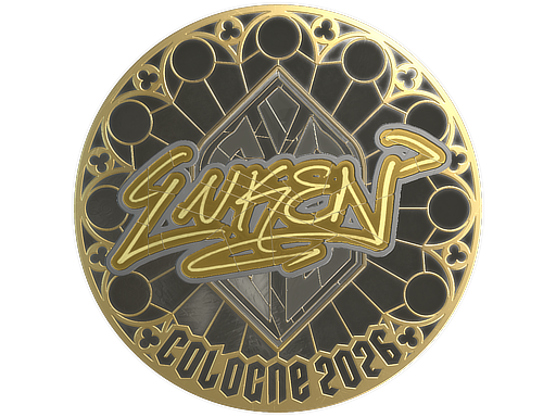 Sticker | luken (Gold) | Cologne 2026
