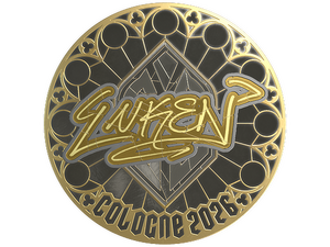 Sticker | luken (Gold) | Cologne 2026