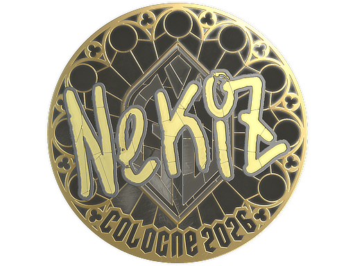 Sticker | NEKiZ (Gold) | Cologne 2026