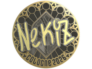 Sticker | NEKiZ (Gold) | Cologne 2026