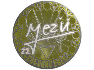 Sticker | mezii (Foil) | Cologne 2026