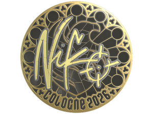 Sticker | NiKo (Gold) | Cologne 2026