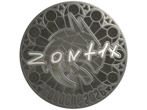 Sticker | zont1x (Foil) | Cologne 2026