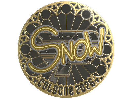 Sticker | snow (Gold) | Cologne 2026
