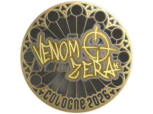 Sticker | venomzera (Gold) | Cologne 2026