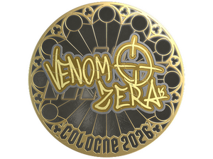 Sticker | venomzera (Gold) | Cologne 2026