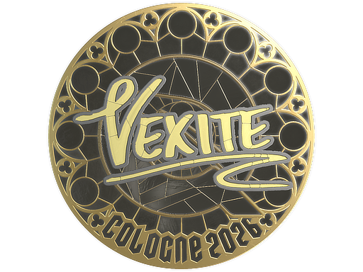 Sticker | vexite (Gold) | Cologne 2026