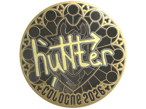 Sticker | huNter- (Gold) | Cologne 2026