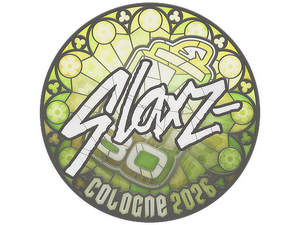 Sticker | slaxz- | Cologne 2026