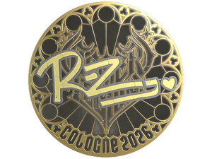 Sticker | REZ (Gold) | Cologne 2026