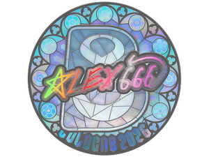 Sticker | alex666 (Holo) | Cologne 2026