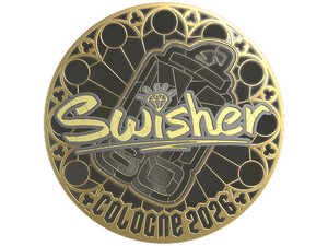 Sticker | Swisher (Gold) | Cologne 2026