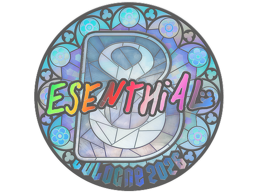 Sticker | esenthial (Holo) | Cologne 2026