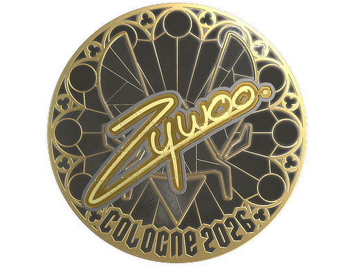 Sticker | ZywOo (Gold) | Cologne 2026