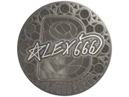 Sticker | alex666 (Foil) | Cologne 2026